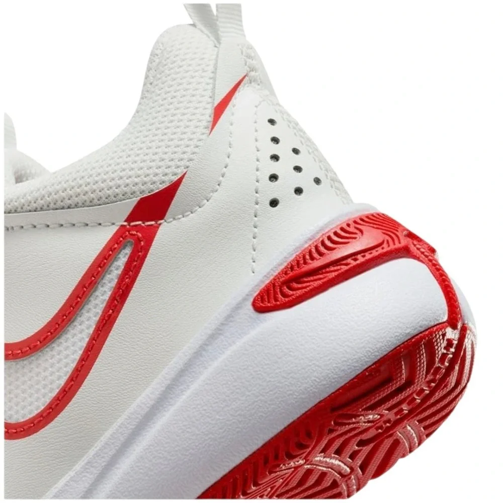 NIKE TEAM HUSTLE D 11 PRESCHOOL SIZE 13C‎ NEW COLOR WHITE RED